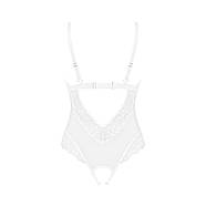 Еротичне напівпрозоре боді Obsessive Heavenlly crotchless teddy M/L (м'ята упаковка!!!!, фото 6
