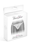 Трусики-стринги з перлинною ниткою Fashion Secret VENUSINA White (м'ята упаковка!!!, фото 5