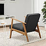 М'яке крісло IKEA EKENÄSET Сіре 405.179.06, фото 4