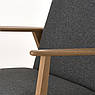М'яке крісло IKEA EKENÄSET Сіре 405.179.06, фото 6
