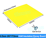 Ізоляційна пластина LiFePo4 склотекстолітовий лист 203*172*0.5мм, фото 4