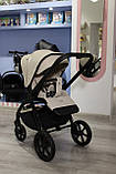 Універсальна коляска 3в1 CARRELLO Omega CRL-6545/1, Solar Beige, фото 6