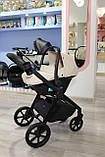 Універсальна коляска 3в1 CARRELLO Omega CRL-6545/1, Solar Beige, фото 7