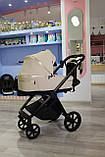 Універсальна коляска 3в1 CARRELLO Omega CRL-6545/1, Solar Beige, фото 3