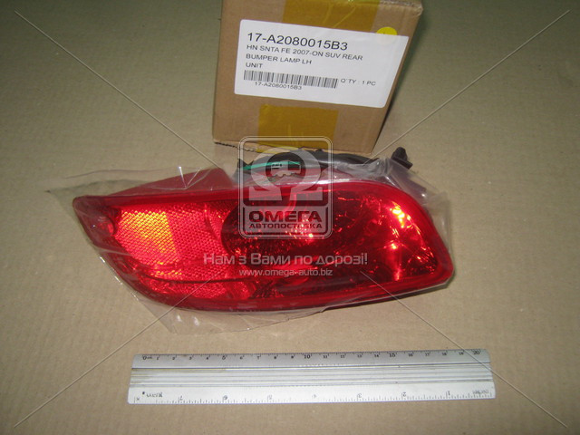 Ліхтар задній лівий у бампері Хенддай Санта HYUN SANTA FE 2006-2009 (вир-во TEMPEST) 027 0254 F5C