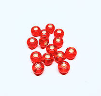 Бісер чеський Preciosa Для біжутерії блискучий 6028 / 97070 розмір 6 Червоний Упаковка 5 грам