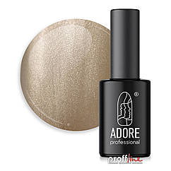 Гель-лак Adore Professional Cats Eye Metal Glass Mm-08 бежевий світловідбиваючий, 8 мл
