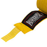 Бинти для боксу PowerPlay 3046 Жовті (2.5м), фото 7