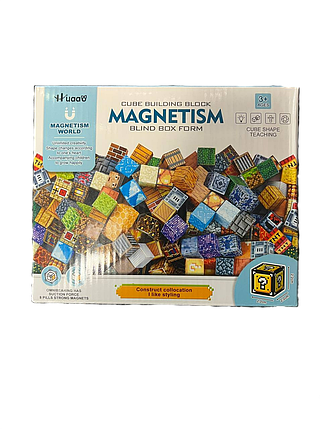 Дитячий магнітний конструктор Magnetism World T36 (60), фото 3