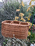 Комплект сумок з лози, фото 4