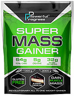 Гейнер для набору ваги Powerful Progress Super Mass Gainer 1 kg Чорничний чізкейк