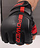 Рукавиці для MMA PowerPlay 3093 Чорні XL, фото 9