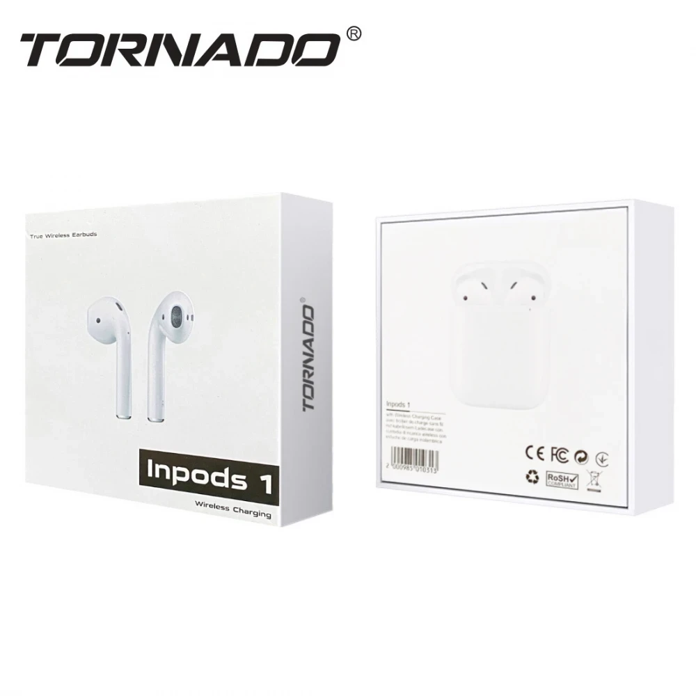 Бездротові навушники TWS Tornado InPods 1 True Wireless Earbuds
