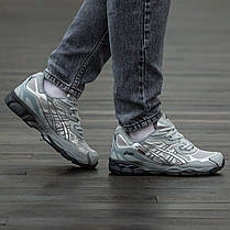 Зимові Чоловічі Кросівки Asics Gel-NYC Gore-Tex Grey / Асікс Гел-НІС Гор Текс Сірі, фото 6