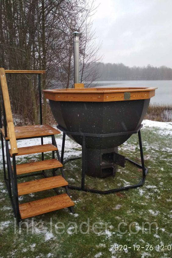 Спа купіль  Чан на дровах. Джакузі.