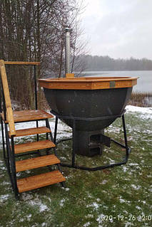 Спа купіль  Чан на дровах. Джакузі.