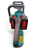 Sturmax CCM9940CR Акумуляторна ланцюгова пилка 20В Комплект АКБ 2АГ 2шт + подвійний З/П сумісний з Makita, фото 3