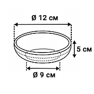 Миска для собак Flamingo Muna Silver Фламінго Муна Сільвер нержавіюча сталь S сірий 370мл (522979), фото 3