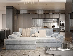 Диван кутовий розкладний Atlas / Атлас Premium 256*156 см TM Matroluxe, фото 6