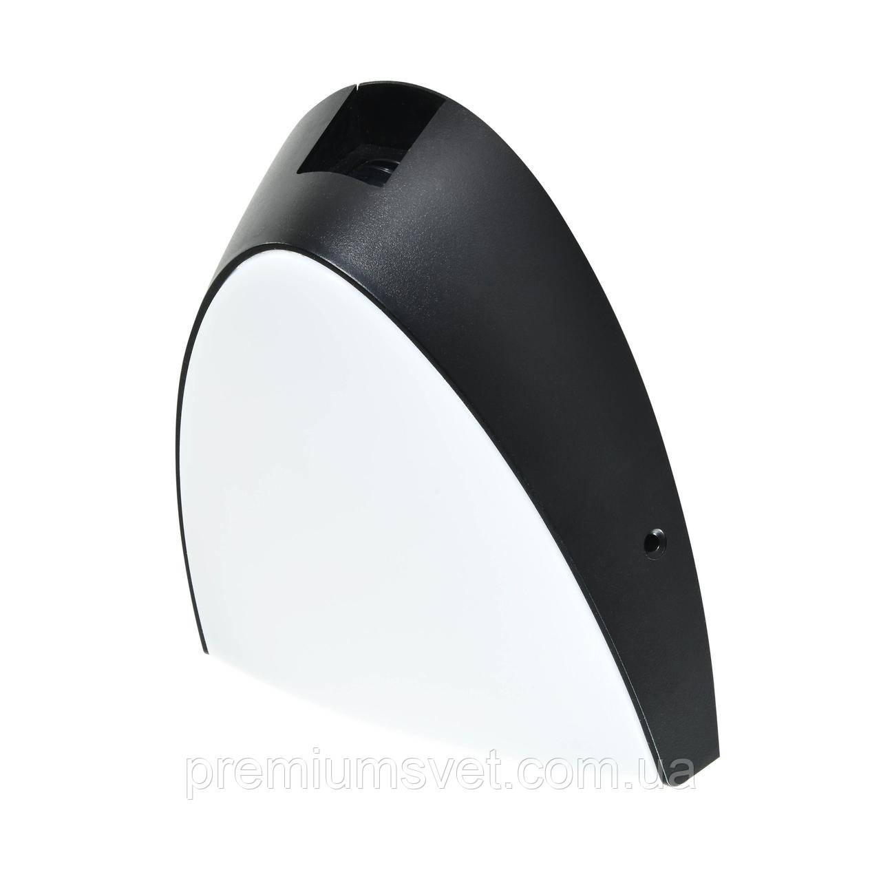 Світ. сад-парк. настінний SMD 24W 4200K Segment чорний 0760590024010, фото 1