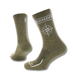 Шкарпетки трекінгові Compass Олива 46-48