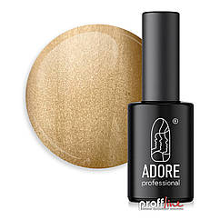 Гель-лак Adore Professional Cats Eye Metal Glass Mm-10 золотисто-коричневий світловідбиваючий, 8 мл