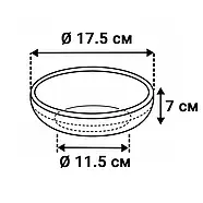 Миска для собак Flamingo Muna Silver Фламінго Муна Сільвер нержавіюча сталь L сірий 1190мл (522981), фото 3