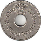 Фіджі Королева Єлизавета II  1 пенні, 1954-1968  №2309, фото 2