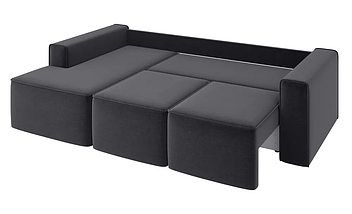 Диван кутовий розкладний Hugo / Хьюго 240x156 см Pocket Spring TM Matroluxe, фото 4