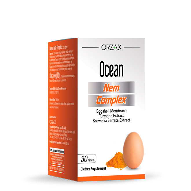 Orzax Nem Complex / Комплекс для полегшення болю в хрящах і суглобах 30 таблеток