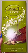 Шоколадка Lindt 😍 з фісташкою 100 гр. Швейцарія, фото 2