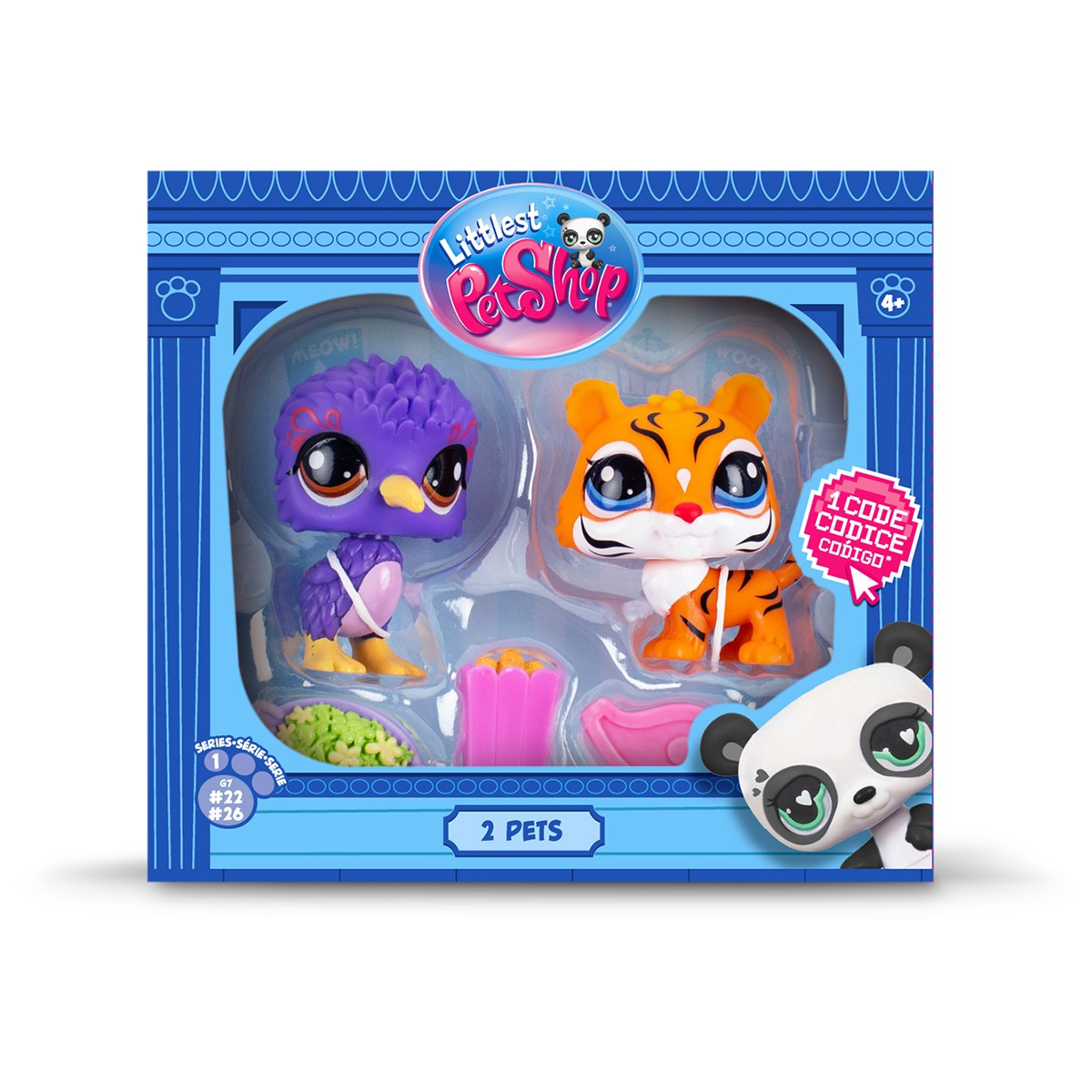 Ігровий набір Littlest Pet Shop 2 Pets фігурки Смакові вподобання 00528
