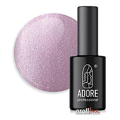 Гель-лак Adore Professional Cats Eye Metal Glass Mm-15 рожево-бузковий світловідбиваючий, 8 мл