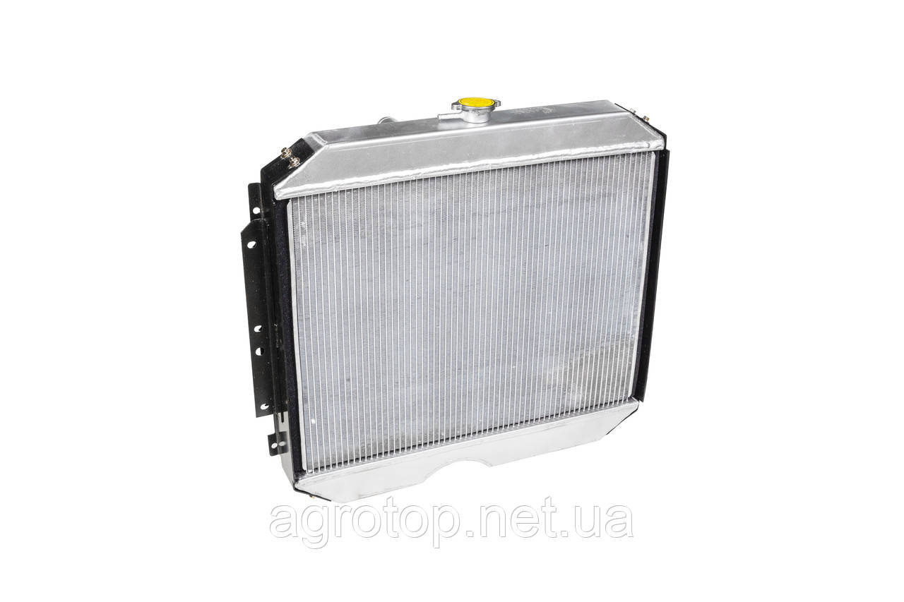 Радіатор охолодження 2-рядний алюмін ГАЗ 3307 (пр. КАМАX) КМ3307-1301010-А, фото 1
