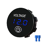Вольтметр автомобільний DC 5-48В із сенсорною кнопкою