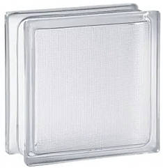 Склоблок Clear Samba безкольоровий 190х190х80 мм