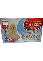 Ветеринарная аптечка Плюс для молодняка птицы на 100 голов (Ветаптечка Плюс) V