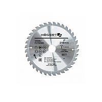 Диск пильяльний по дереву HOEGERT 216 (HT6D788)