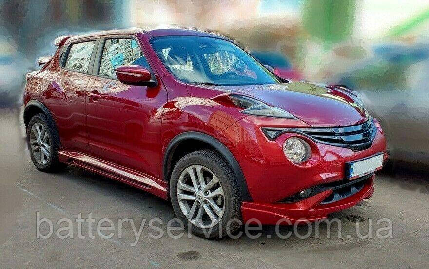 Спойлер на бампер NISSAN Juke (деталь обвеса)