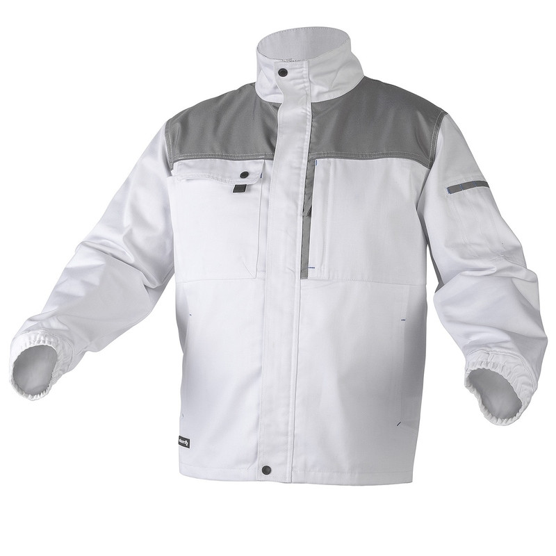 Робоча куртка SALM біла HOEGERT XL (HT5K361-XL)