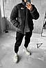 Зимовий Пуховик TNF 700 The North Face Black Nuptse Куртка Нор Фейс унісекс чорна з капюшоном, фото 11