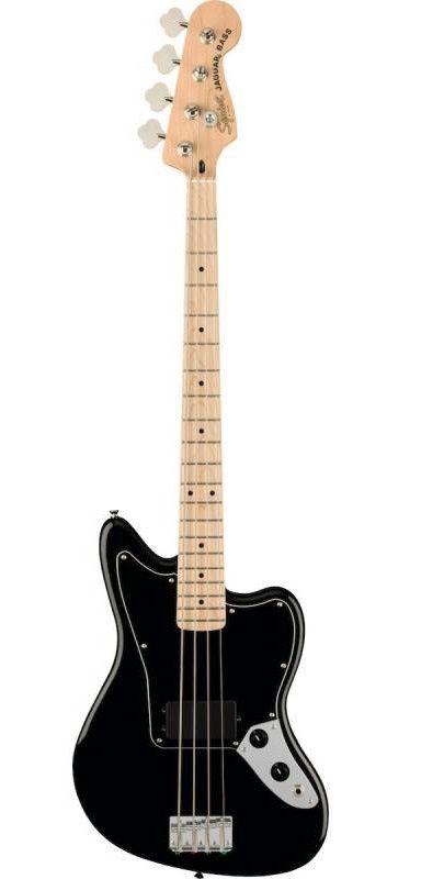 Бас-гітара Squier by Fender Affinity Series Jaguar Bass MN Black, фото 1