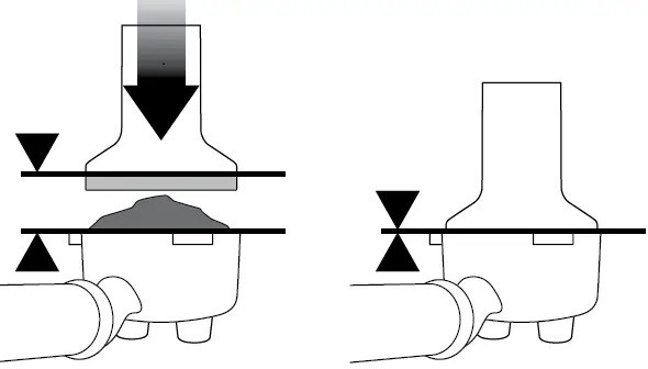 Темпер для кофе VD в холдере Темпер для кофе VD в холдере