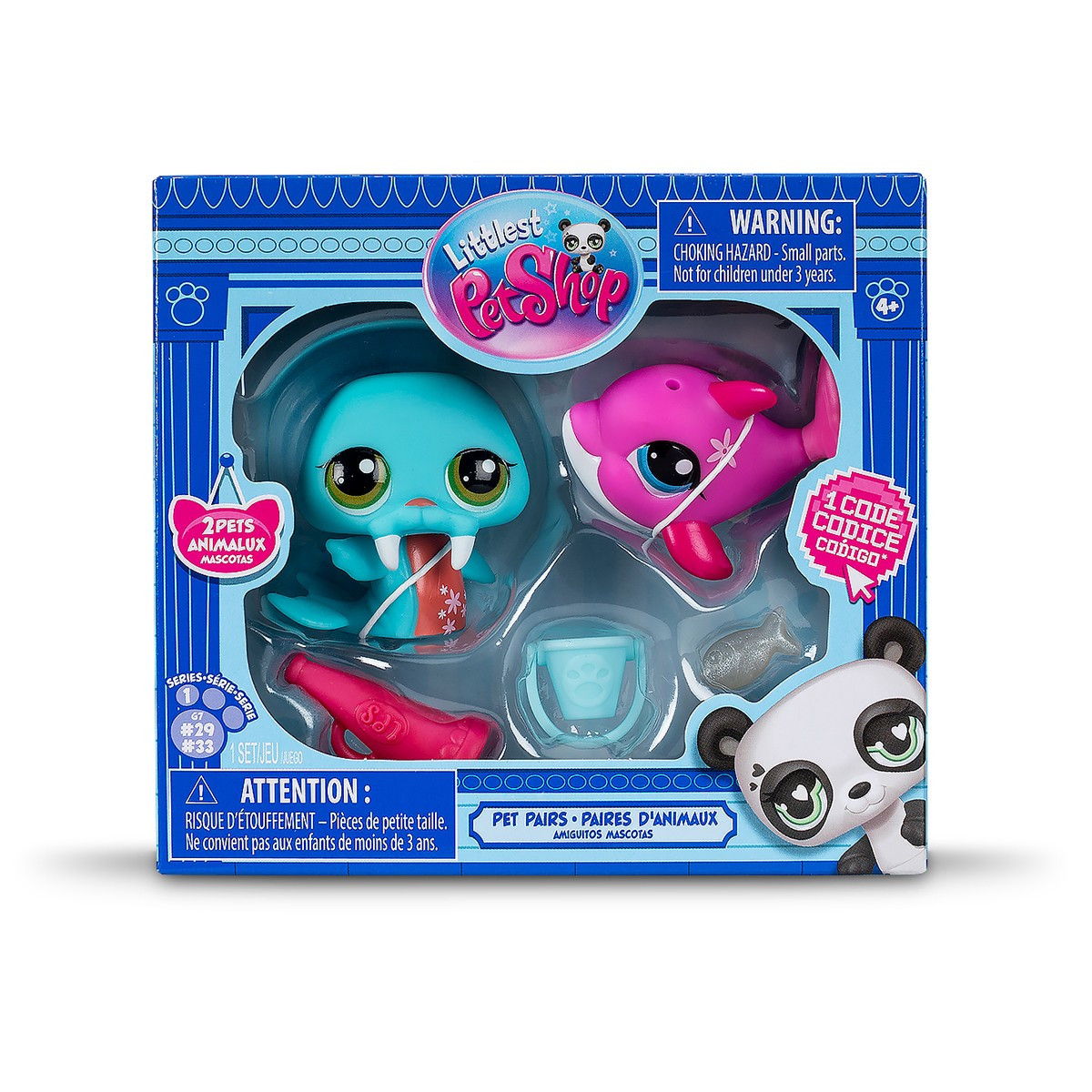 Ігровий набір з фігурками Littlest Pet Shop Pet Pairs Фантастичні трюки 00508