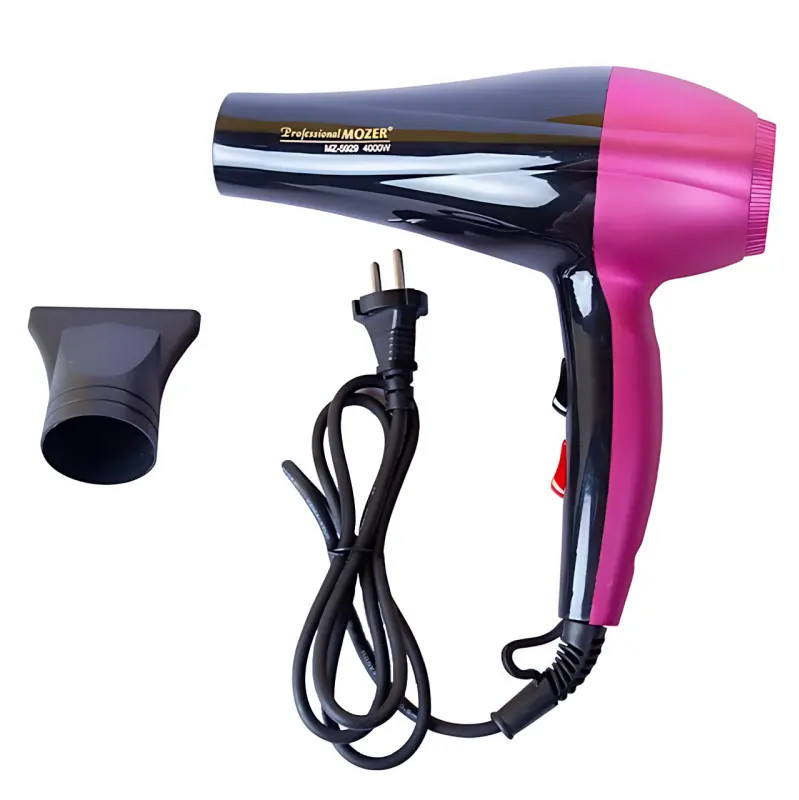Професійний фен Mozer MZ-5929 4000 Вт чорний з рожевим SV227