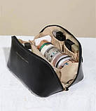 Містка дорожня косметичка MAKE UP BAG Black SV227, фото 5