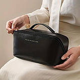 Містка дорожня косметичка MAKE UP BAG Black SV227, фото 10