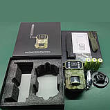 Автономна мисливська камера A8 4G із сонячною панеллю нічним баченням та датчиком руху PIR портативна, фото 10