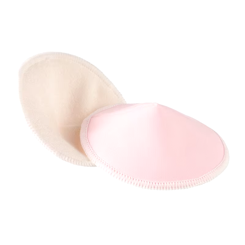 Багаторазові лактаційні вкладки-прокладки рожеві, 2шт, фото 1