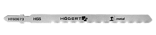 Полотно для електролобзика по металу, чистий  рез, (уп/5 шт) HOEGERT 132 (HT6D673)